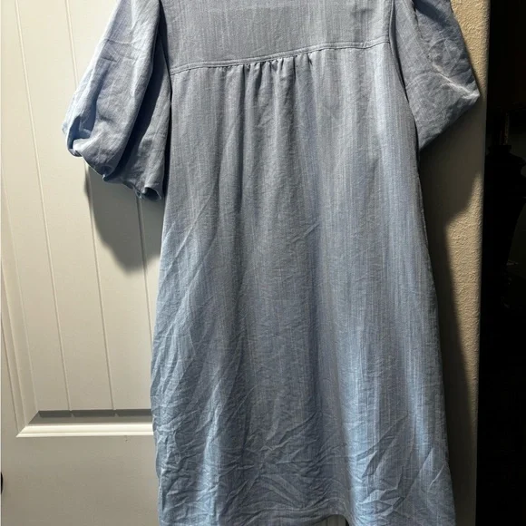 Entro Blue Midi Dress - Picture 3 of 6